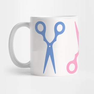 Hair Scissors Pastel Mug